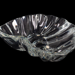 A Baccarat Glass Bowl
20TH CENTURY
Height