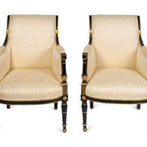 A Pair of Directoire Parcel Gilt 2acb76