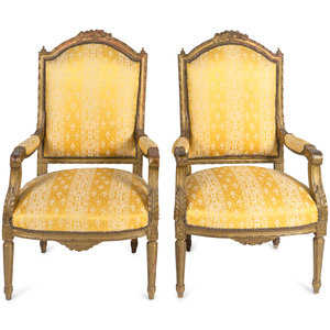 A Pair of Louis XVI Style Carved 2acb71