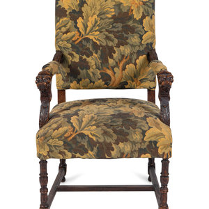 A Renaissance Style Tapestry Upholstered 2acb78