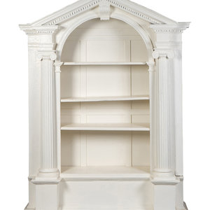 A Neoclassical Style White-Painted