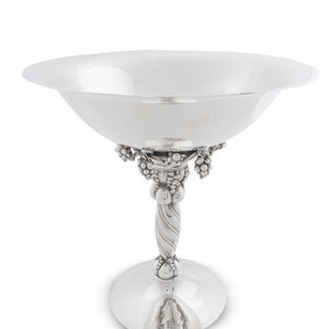 A Georg Jensen Large Silver Compote FIRST 2acba7