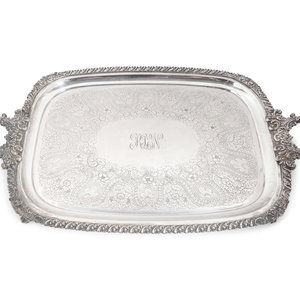 An English Silverplated Two-Handled,