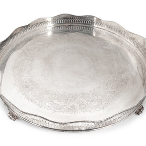 An English Silverplate Two Handled  2acbc0