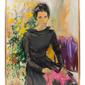 Elaine De Kooning American 1918 1989 Portrait 2acbfd