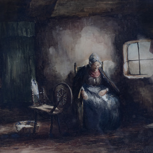 Josef Israels
(Dutch, 1824-1911)
Interior