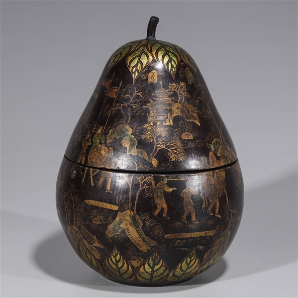 Chinese gilt and lacquer gourd 2ace4d