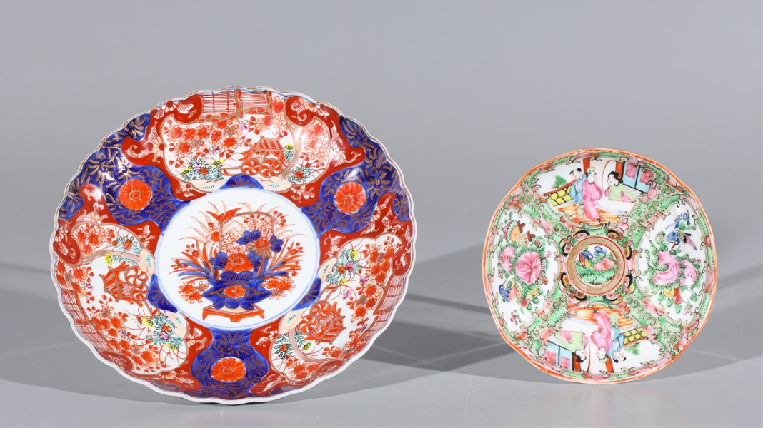 Two Chinese enameled porcelain