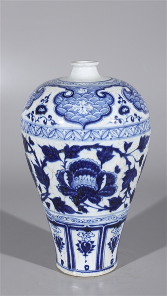 Chinese blue and white Meiping 2ace84