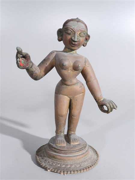 Antique Bronze Statue of Radha 2aceb1
