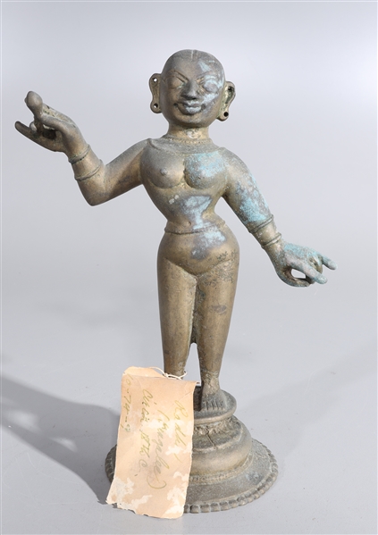 18th century bronze statue of Radhafeaturing 2aceb2