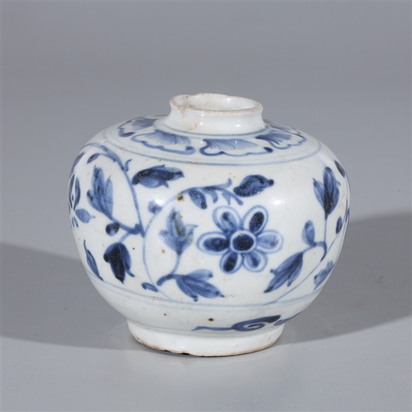 Antique Chinese blue and white