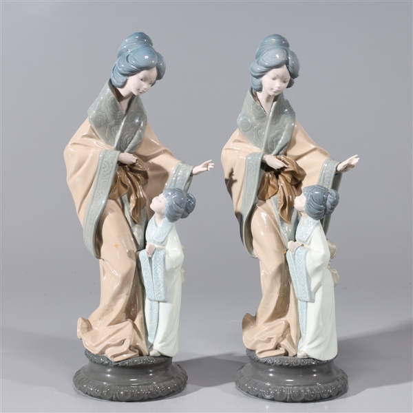 Pair of Nao by Lladro Japanese 2acf28