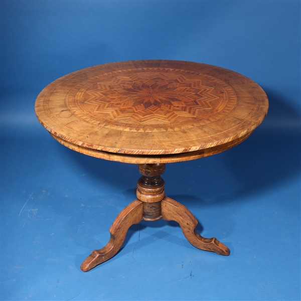 Antique American wooden table,