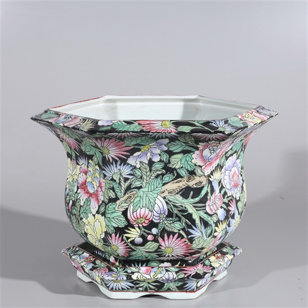 Chinese famille rose enameled porcelain