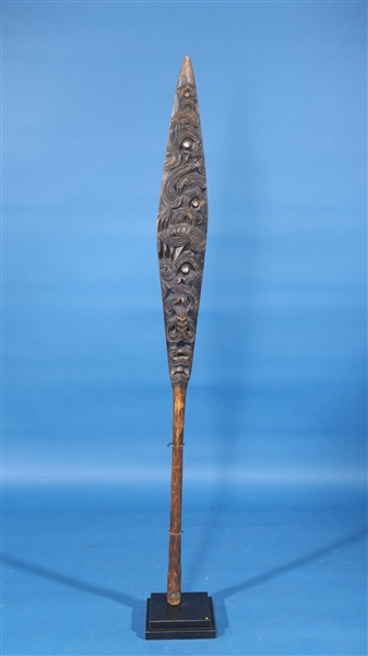 African hand carved ceremonial wooden