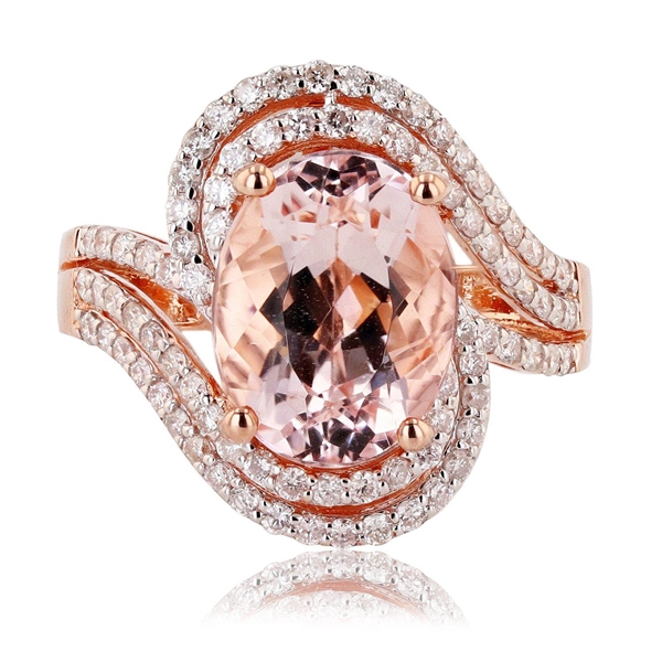 4 22ct oval cut morganite beryl 2acfc6