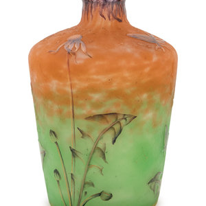 Daum 
France, Early 20th Century
Bottle