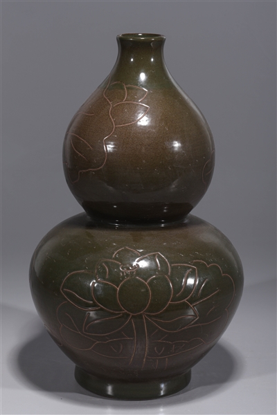 Chinese celadon double glazed gourd