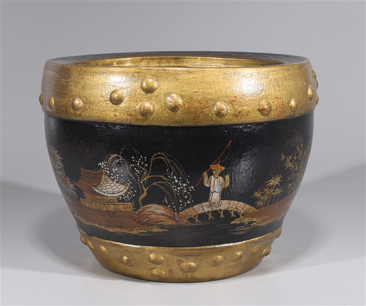Chinese porcelain imitating lacquer