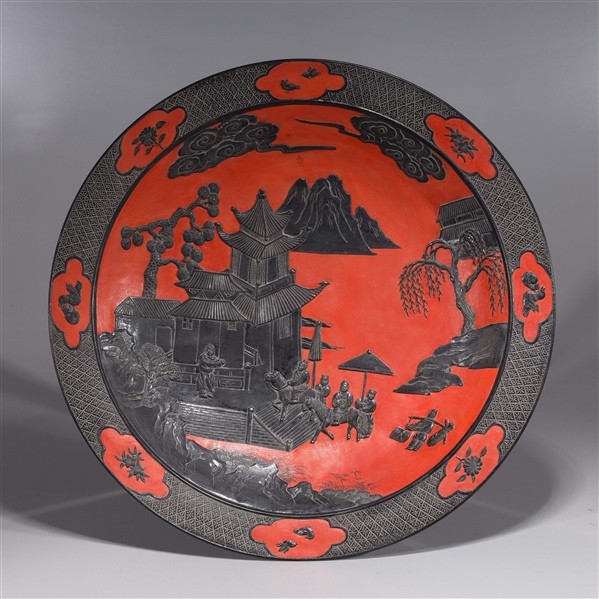 Chinese red and black porcelain 2ad031