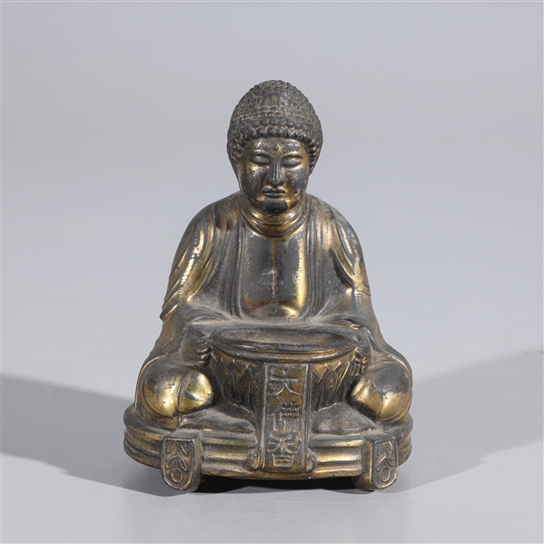 Bronze statue of Buddha seatched 2ad13e