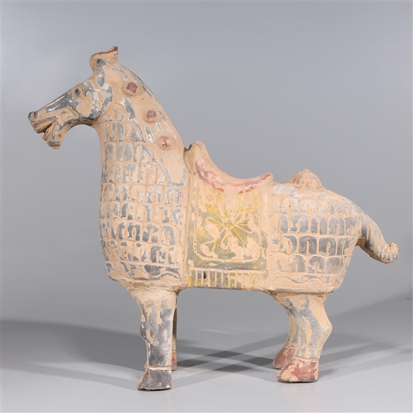 Chinese early style ceramic horse