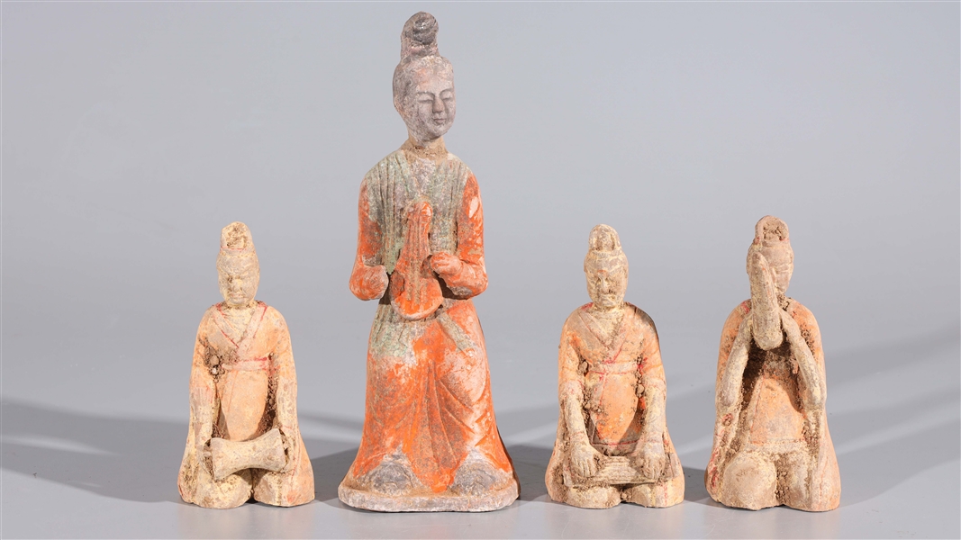 Group of four Chinese early style