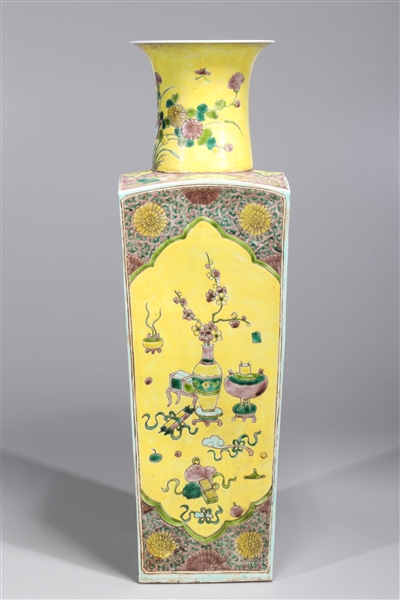 Chinese famille verte enameled porcelain