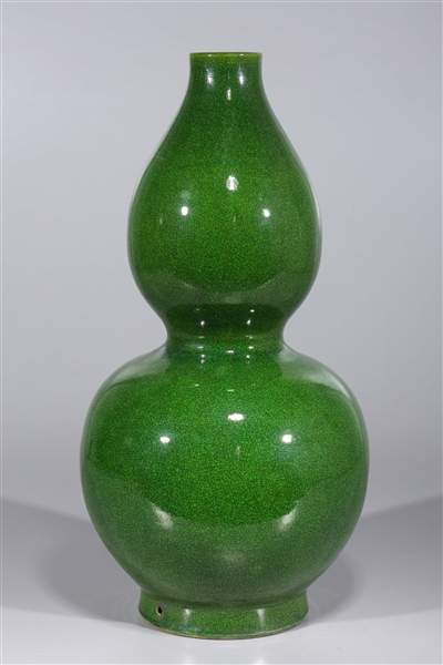 Chinese crackle glazed double gourd