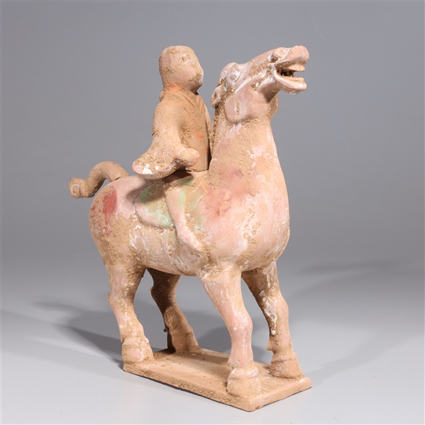 Early style Chinese pottery horse 2ad2ad