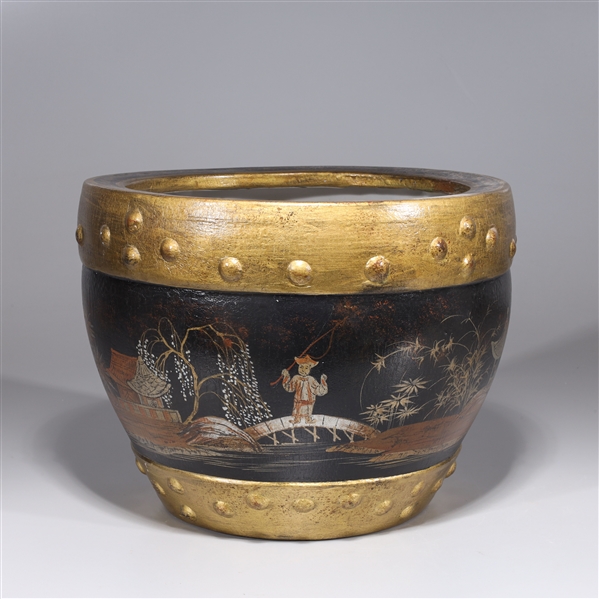 Chinese porcelain imitating lacquer