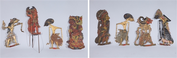 Group of Indonesian puppets various 2ad304