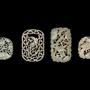 Four Chinese White and Celadon 2ad357