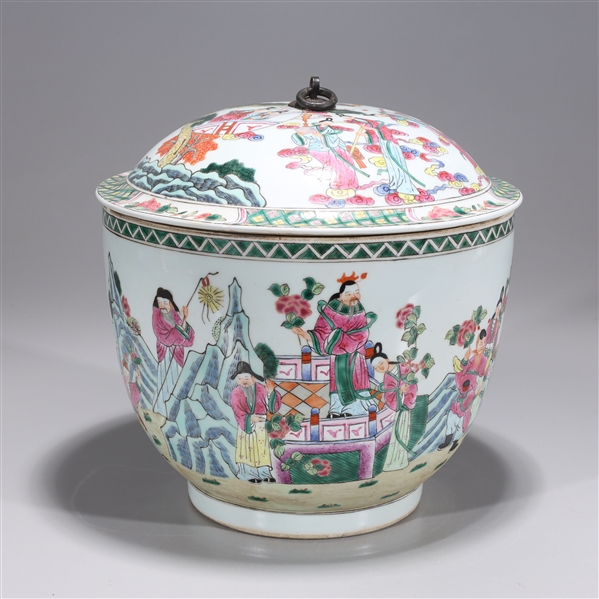 Chinese famille rose enameled porcelain 2ad37a