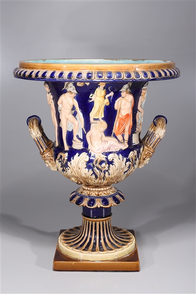 Antique 19th century glazed ceramic