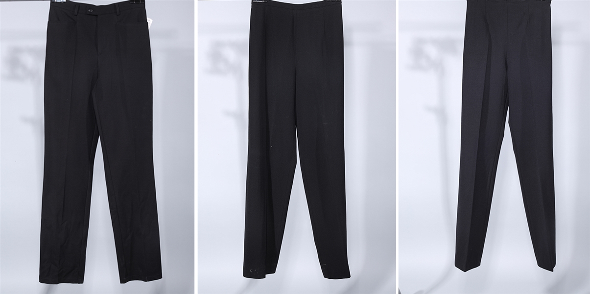 One pair black Ralph Lauren trousers;