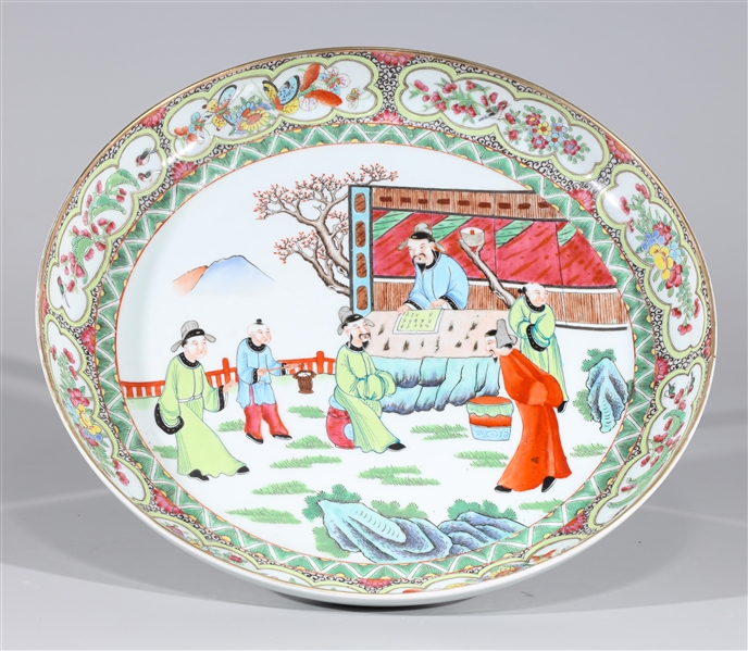 Chinese enameled porcelain famille