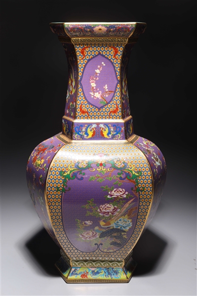 Chinese porcelain cloisonne style