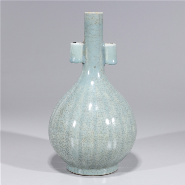 Chinese celadon crackle glazed