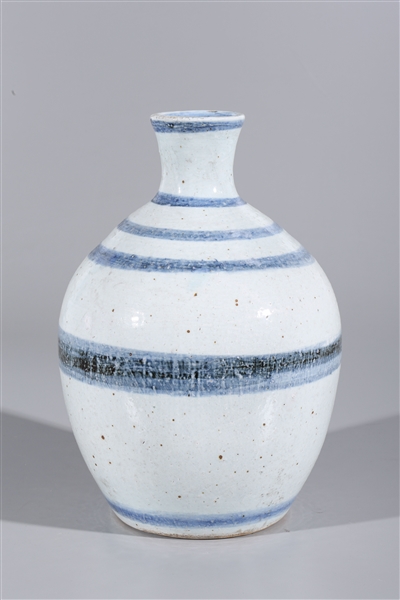 Chinese white ceramic vase with 2ad503