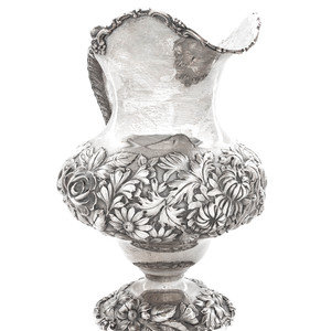 An American Silver Water Pitcher The 2ad556