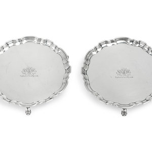 A Pair of Tiffany & Co. Silver