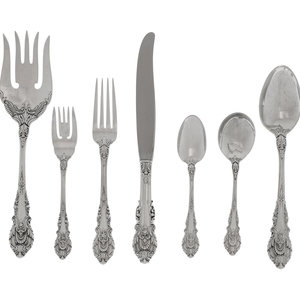 An American Silver Flatware Service Wallace 2ad590
