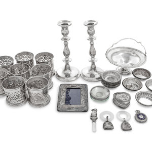 A Collection of Silver Items 19th 2ad5af