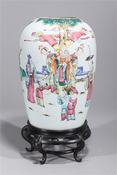 Antique Chinese enameled porcelain