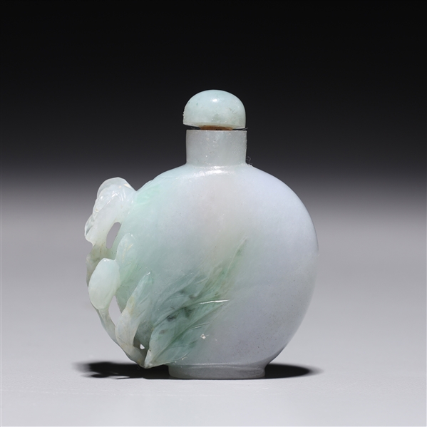 Chinese carved jadeite snuff bottle 2ad65c