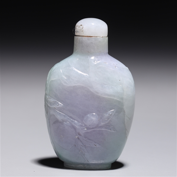 Chinese carved jadeite snuff bottle 2ad65d
