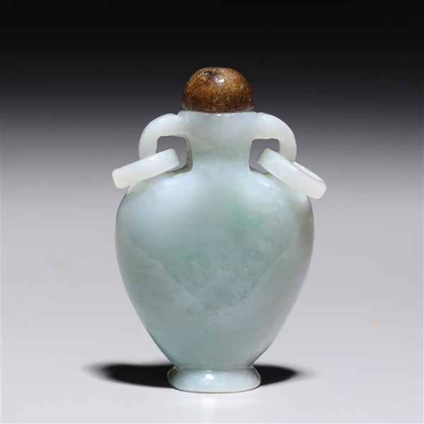 Chinese carved jadeite vase form 2ad660