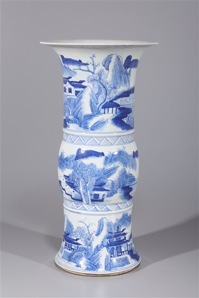 Chinese Kangxi style blue and white 2ad695